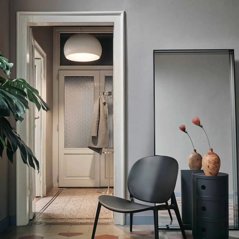 FL/Y - LED-Pendellampe, weiß glänzend von Kartell – Produktfoto 2 von 5