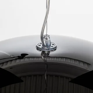 FL/Y - LED-Pendellampe, schwarz glänzend von Kartell – Produktfoto 4 von 5