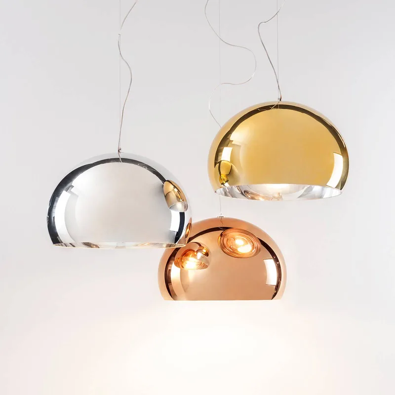 FL/Y - LED-Pendellampe von Kartell in Kupfer glänzend – Produktfoto