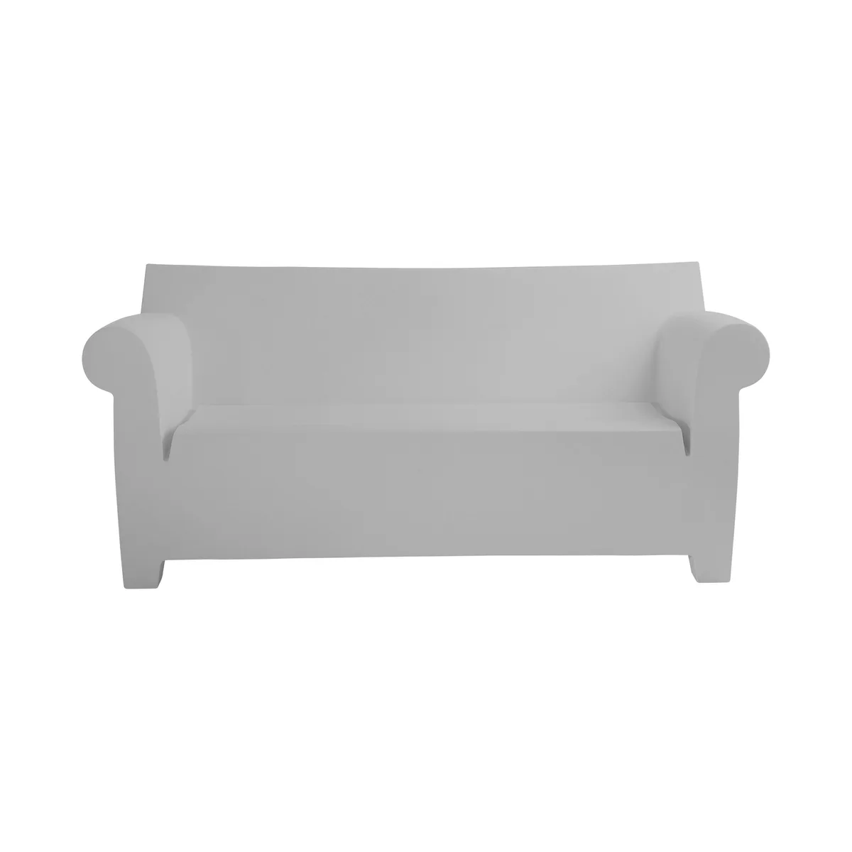 Gartensofa 2-Sitzer Bubble Club - Grau - Polypropylen - Designer Philippe Starck von Kartell – Produktfoto