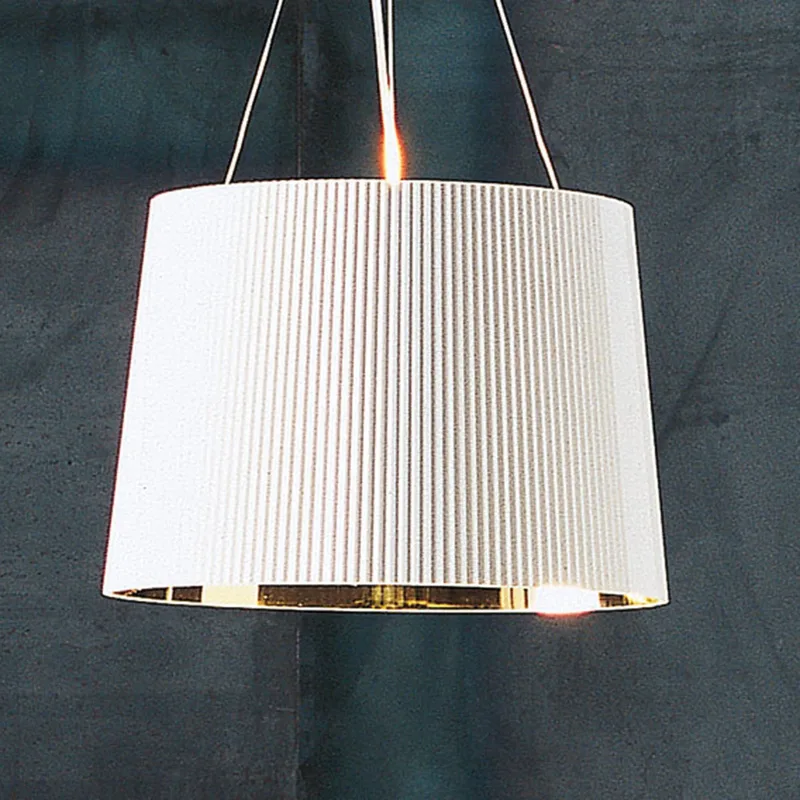 Gè hanglamp wit/goud - Kartell - Woonkamer - Designer - Kunststof - 1 lamp von Kartell – Produktfoto