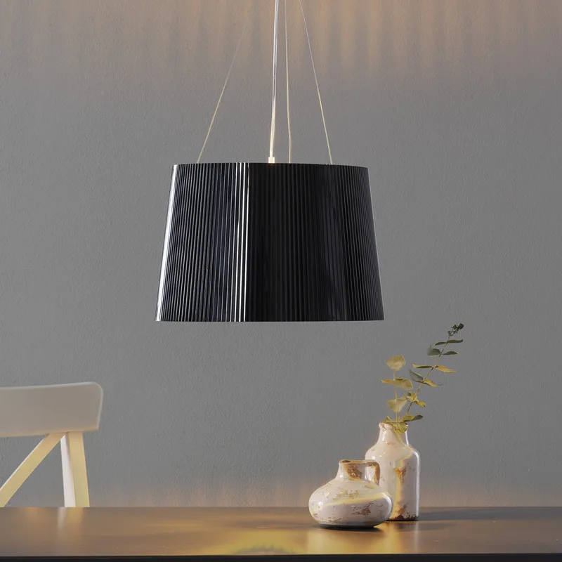 Ge' Hanglamp Zwart/Goud - Kartell Gè - Woonkamer - Designer - Kunststof - 1 lamp by Kartell – product photo