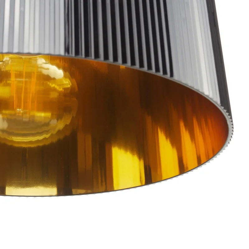 Gè - LED-Pendellampe, schwarz-golden von Kartell – Produktfoto 3 von 5