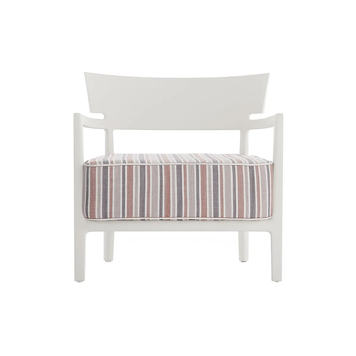 Gepolsterter Sessel Cara - Rot - Outdoor-Stoff - Designer Sergio Schito van Kartell – productfoto