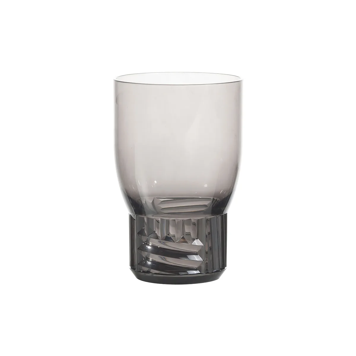Glas Trama - Grau - Technoplymer - Designer Patricia Urquiola by Kartell – product photo