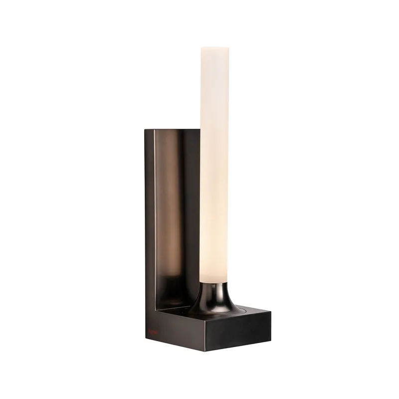 Goodnight Wandlamp Matt Titanium - Kartell - Woonkamer - Designer - Kunststof - 1 lamp von Kartell – Produktfoto
