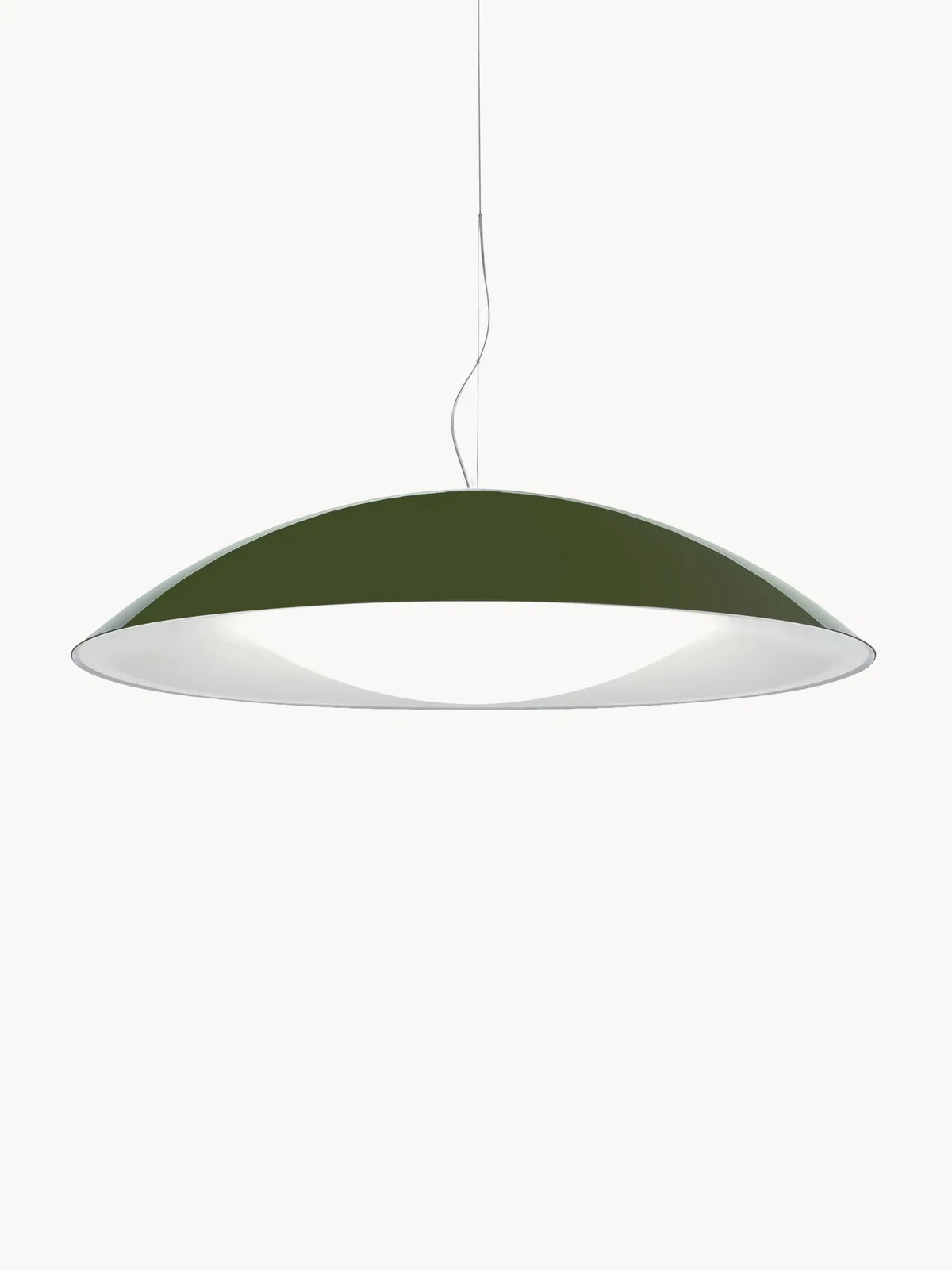 Große LED-Pendelleuchte Neutra från Kartell – produktbild