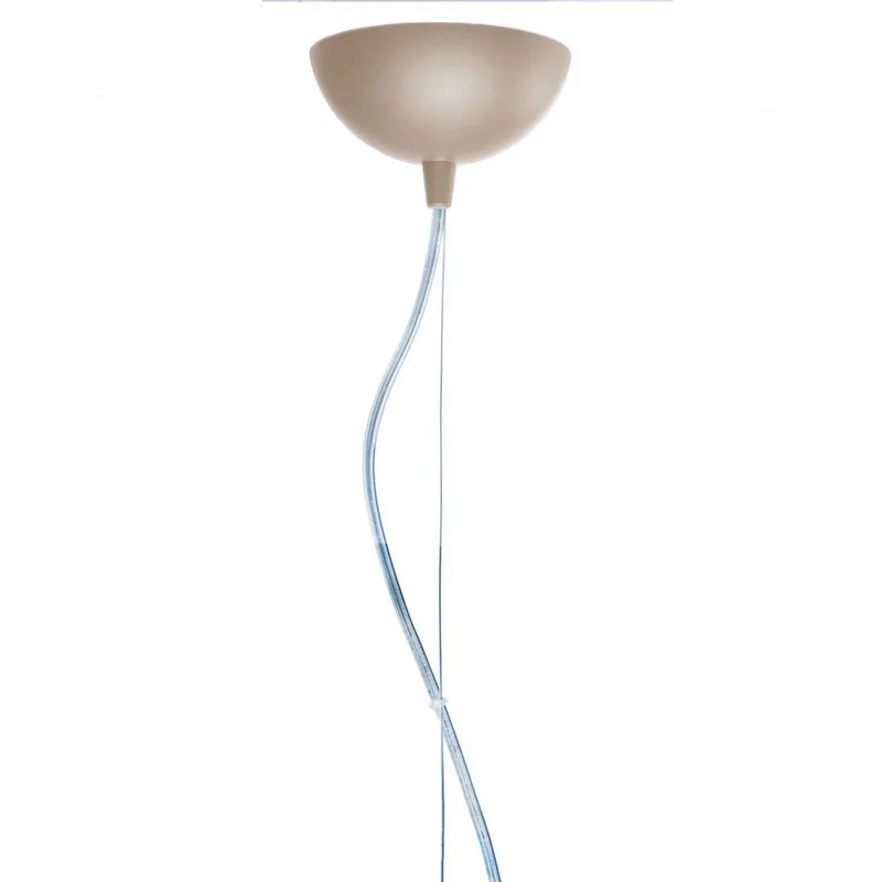 Hanglamp Kabuki, duifgrijs, Ø 50 cm - Kartell - Woonkamer - Designer - Kunststof - 1 lamp von Kartell – Produktfoto