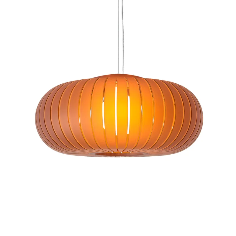 Hanglamp Teresa Frozen, amber, Ø 50 cm, E27 - Kartell - Woonkamer - Designer - Kunststof - 1 lamp von Kartell – Produktfoto