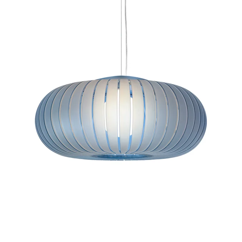 Hanglamp Teresa Frozen, hemelsblauw, Ø 50 cm, E27 - Kartell - Woonkamer - Designer - Kunststof - 1 lamp by Kartell – product photo