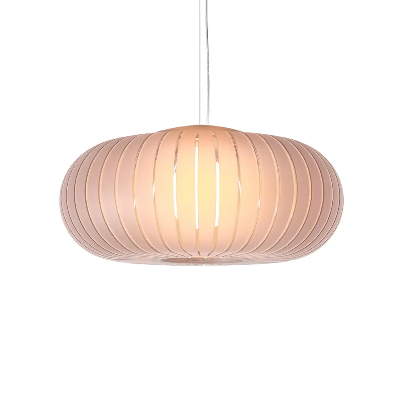 Hanglamp Teresa Frozen, roze, Ø 50 cm, E27 - Kartell - Woonkamer - Designer - Kunststof - 1 lamp von Kartell – Produktfoto