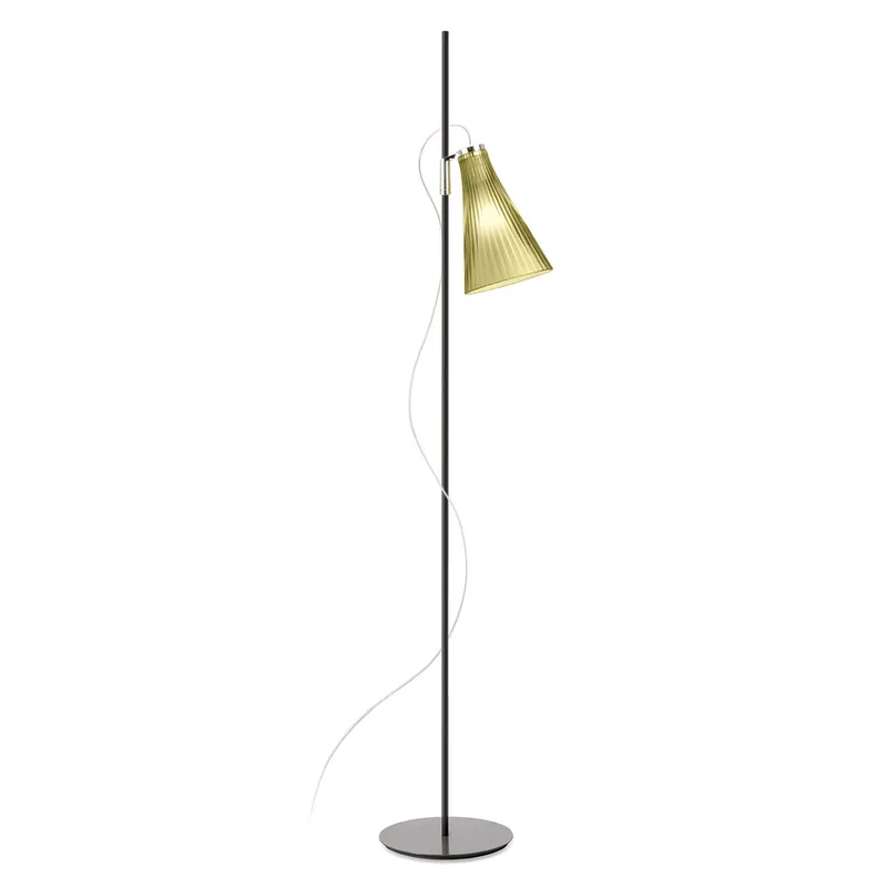 K-Lux Vloerlamp Black/Green - Kartell - Woonkamer - Metaal - 1 lamp von Kartell – Produktfoto