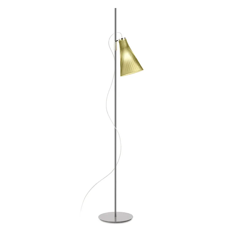 K-Lux Vloerlamp Grey/Green - Kartell - Woonkamer - Metaal - 1 lamp by Kartell – product photo