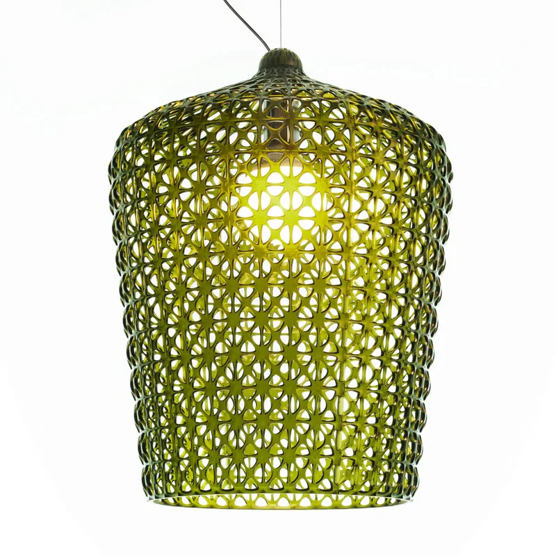 Kabuki Hanglamp Groen - Kartell - Woonkamer - Designer - Kunststof - 1 lamp von Kartell – Produktfoto