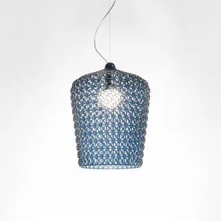 Kabuki - Designer-Hängeleuchte, hellblau von Kartell – Produktfoto 2 von 5