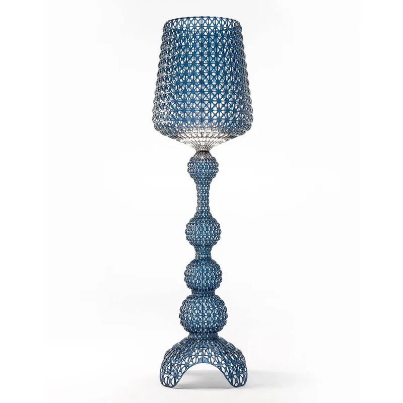 Kabuki VloerLamp Licht Blauw van Kartell – productfoto 4 van 5