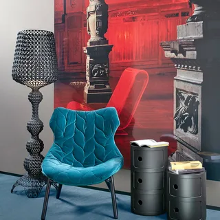 Kabuki VloerLamp Zwart by Kartell – product photo 4 of 5