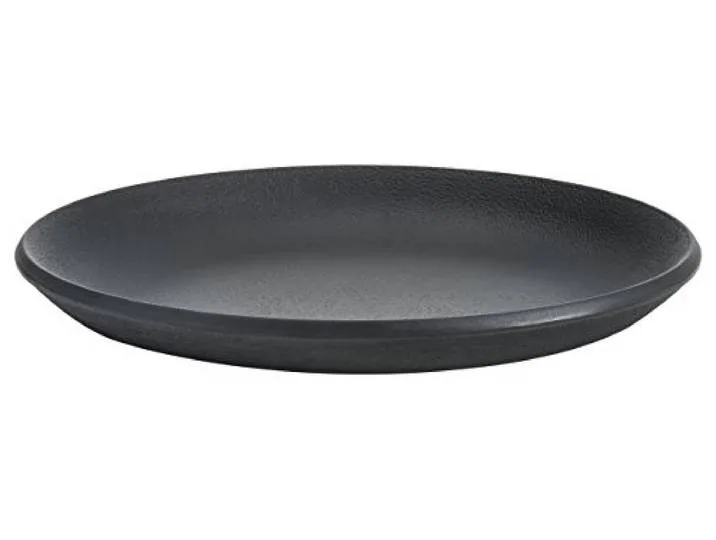 Kartell 01516NA Assiette Plate\, Plastique\, Noir Anthracite\, 27 x 27 x 2\,8 cm de Kartell – photo du produit