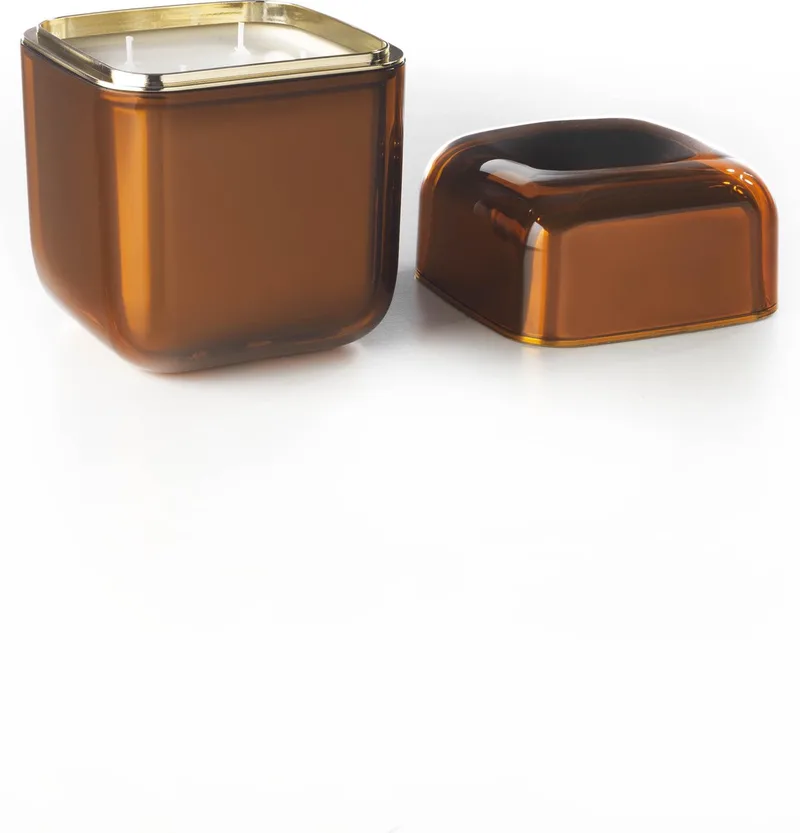 Kartelll Oyster - Geurkaars - 950gr - Amber Alhambra by Kartell in Oranje – product photo