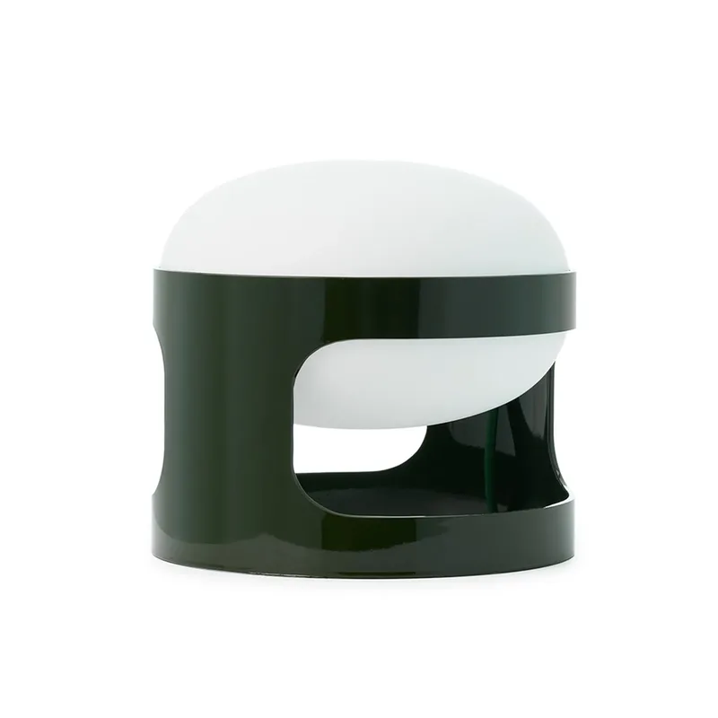 KD28 LED tafellamp, bosgroen, hoogte 23 cm - Kartell K28 - Woonkamer - Designer - Kunststof - 1 lamp von Kartell – Produktfoto