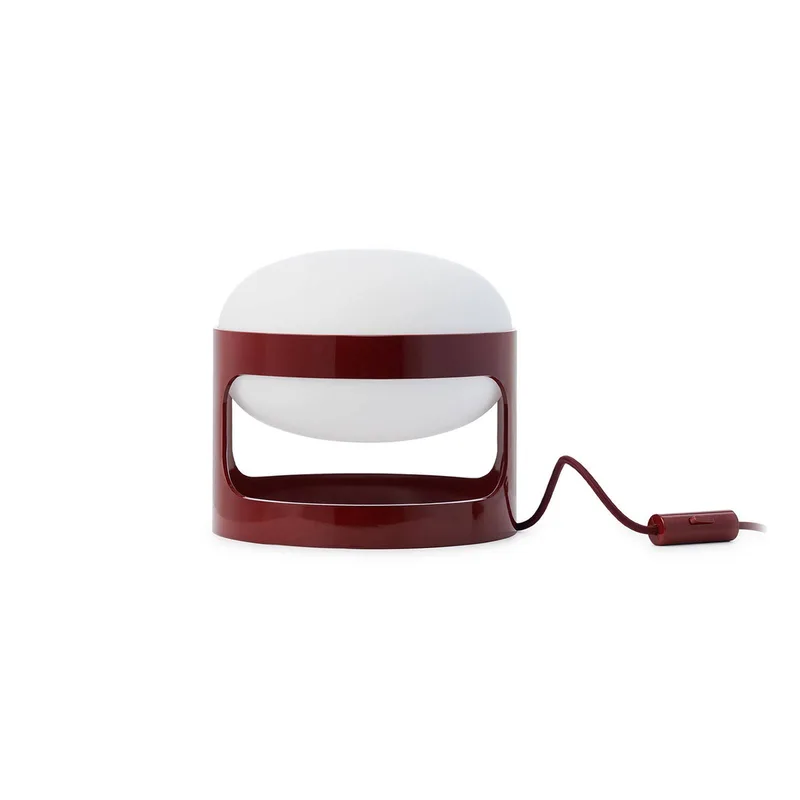 KD28 LED tafellamp, donkerrood, hoogte 23 cm by Kartell – product photo 3 of 4