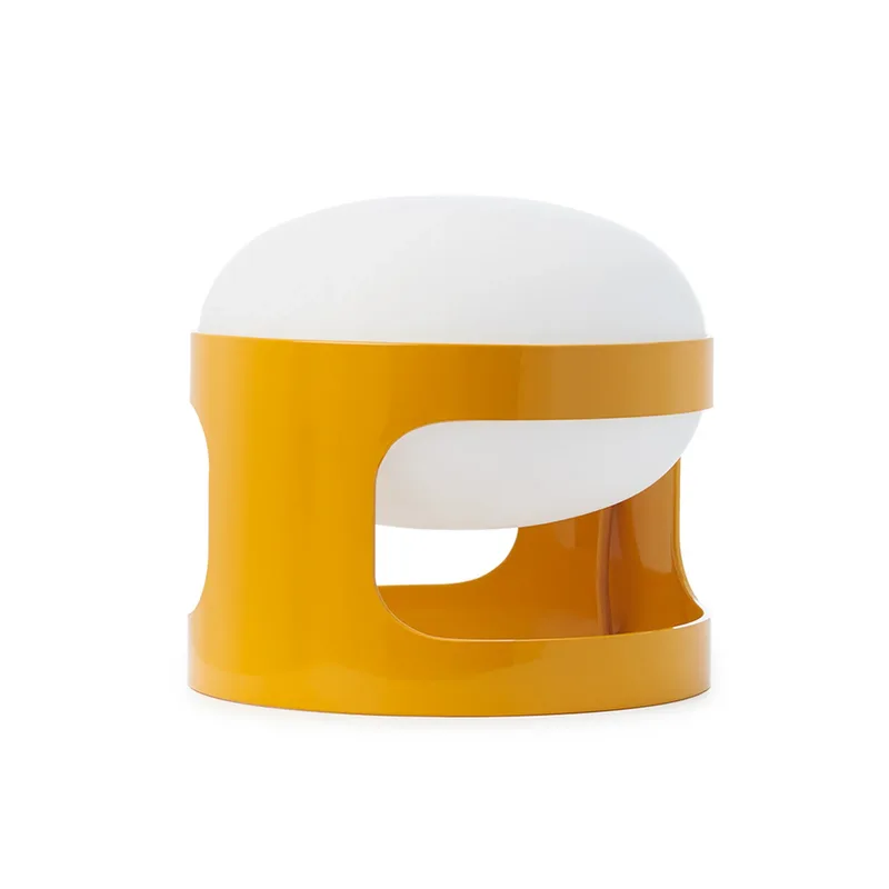 KD28 LED tafellamp, mosterdgeel, hoogte 23 cm - Kartell K28 - Woonkamer - Designer - Kunststof - 1 lamp von Kartell – Produktfoto