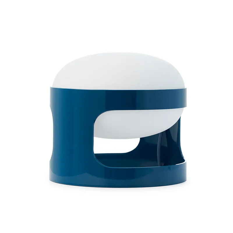 KD28 LED tafellamp, petrol, hoogte 23 cm - Kartell K28 - Woonkamer - Designer - Kunststof - 1 lamp by Kartell – product photo