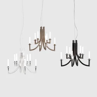 Khan kroonluchter, Ø 77 cm, transparant by Kartell – product photo 4 of 4