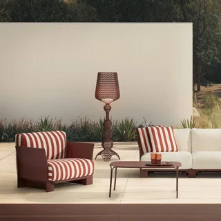 LED buiten vloerlamp Kabuki, rood, IP44, dimbaar by Kartell – product photo 2 of 3
