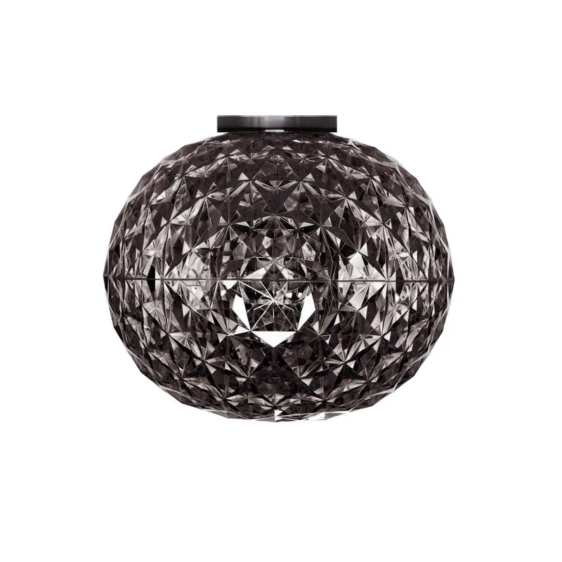 LED-Deckenleuchte Planet, Ø 31 cm by Kartell in Rauchgrau – product photo