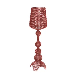 LED vloerlamp Kabuki, bordeauxrood, 166 cm, dimbaar van Kartell – productfoto 2 van 2