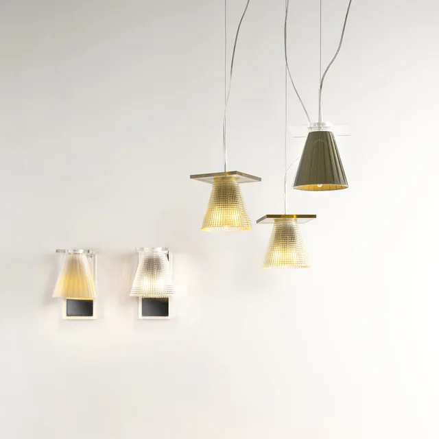 Light Air hanglamp Sculped Kristal - Kartell Light-Air - Woonkamer - Designer - Kunststof - 1 lamp