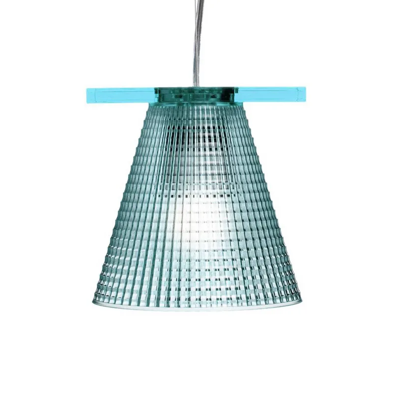 Light Air hanglamp Sculped lichtblauw van Kartell – productfoto 2 van 2