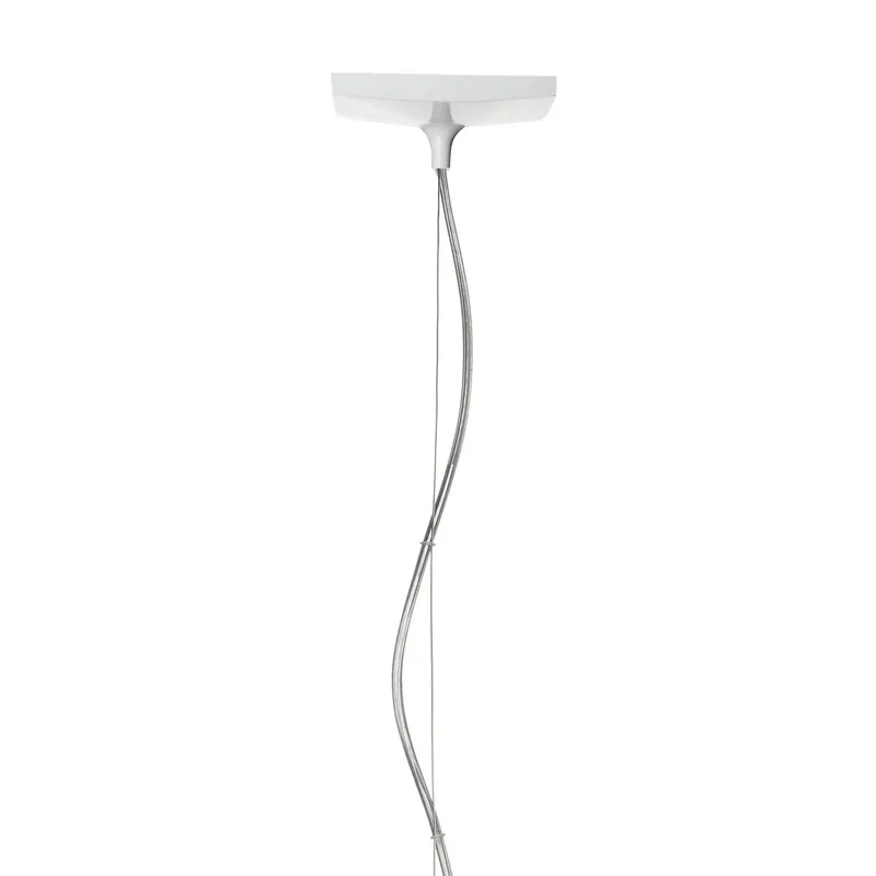 Light Air hanglamp Sculped lichtblauw - Kartell Light-Air - Woonkamer - Designer - Kunststof - 1 lamp by Kartell – product photo