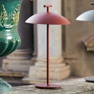 Mini Geen-A tafellamp Brick Red van Kartell – productfoto 5 van 5
