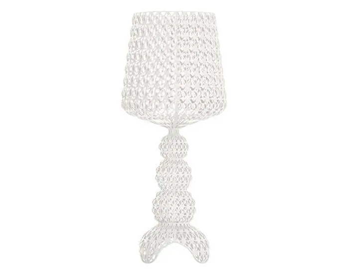 Mini Kabuki\, Lampe de table\, Blanc Opaques Lampada Mini Kabuki Bianco G9200/03 Kartell – Lampada da TavoloMini Kabuki Kartell: design iconico e luce diffusaLa Lampada fra Kartell – produktbillede