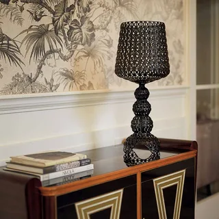 Mini Kabuki Tafellamp Zwart van Kartell – productfoto 2 van 5