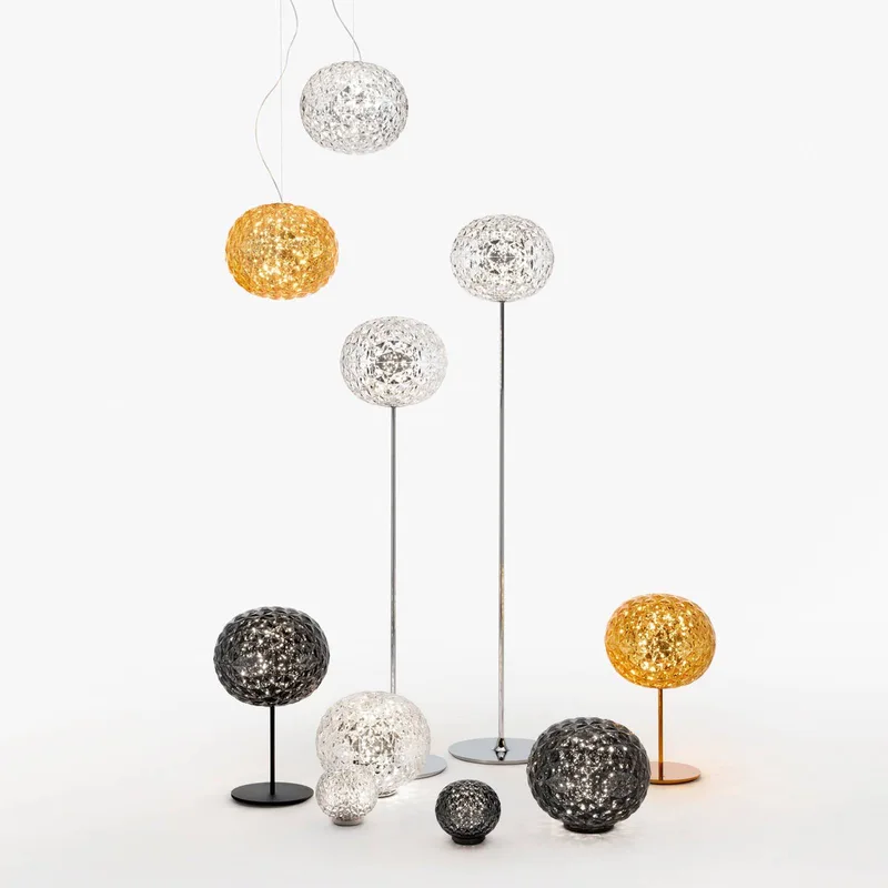 Mini Planet LED-Tischleuchte, gelb von Kartell – Produktfoto 2 von 4