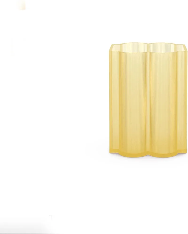 Okra-Lage-Vaas-Geel by Kartell in Licht Geel – product photo