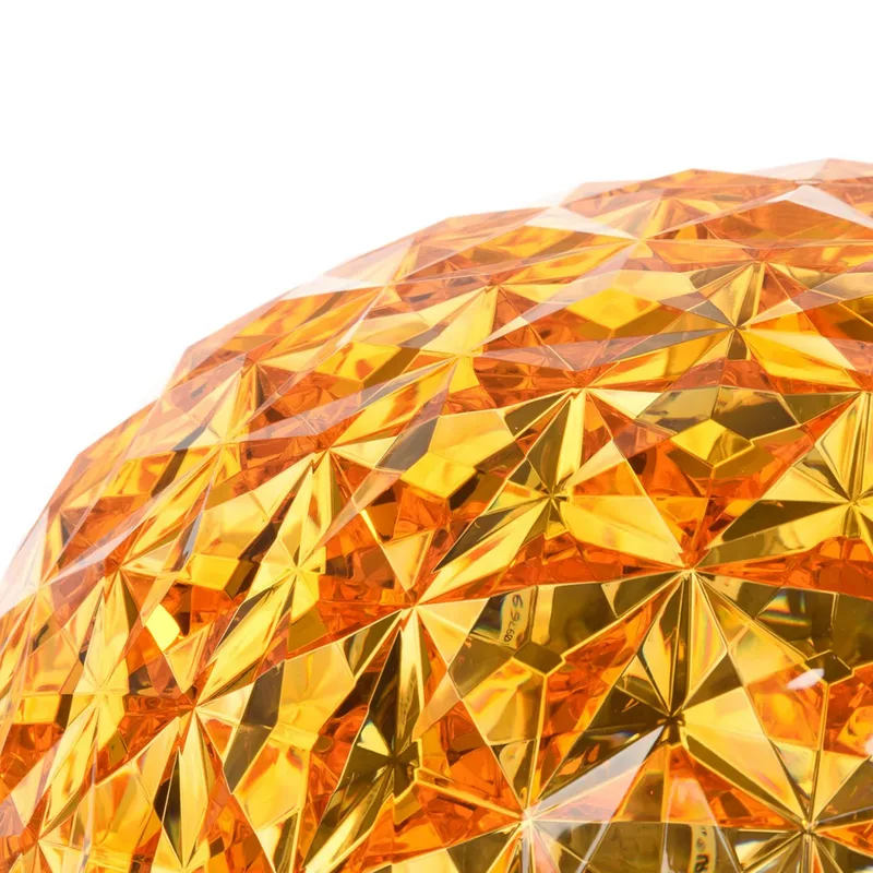 Planet Tafellamp Groot Geel - Kartell - Woonkamer - Designer - Kunststof von Kartell – Produktfoto