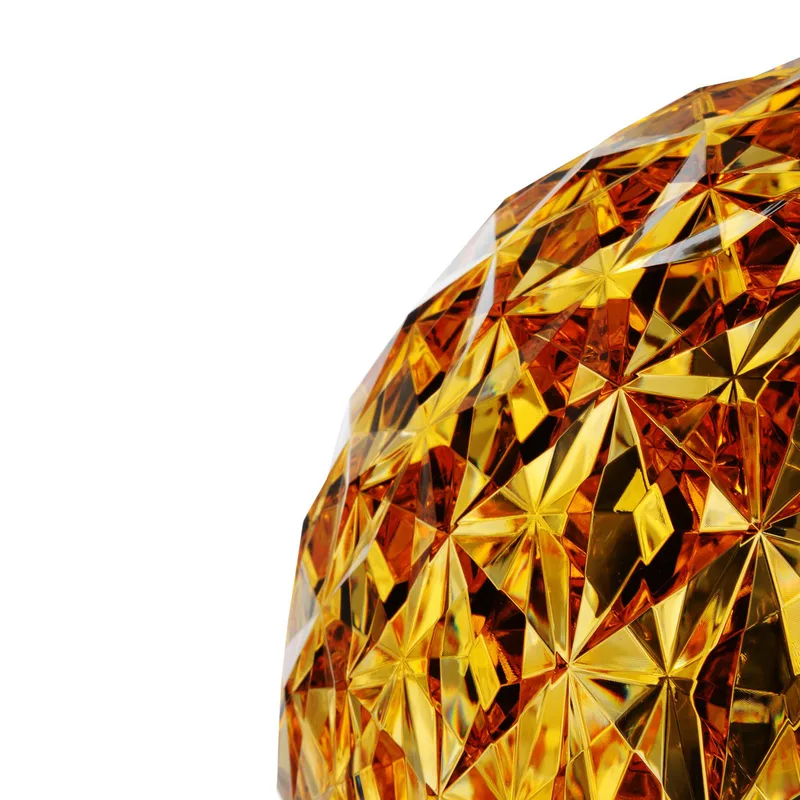 Planet Tafellamp Small Geel - Kartell - Woonkamer - Designer - Kunststof - Bol by Kartell – product photo