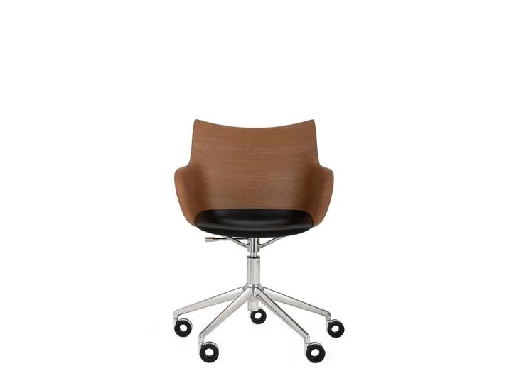 Q/Wood Armlehnstuhl van Kartell – productfoto