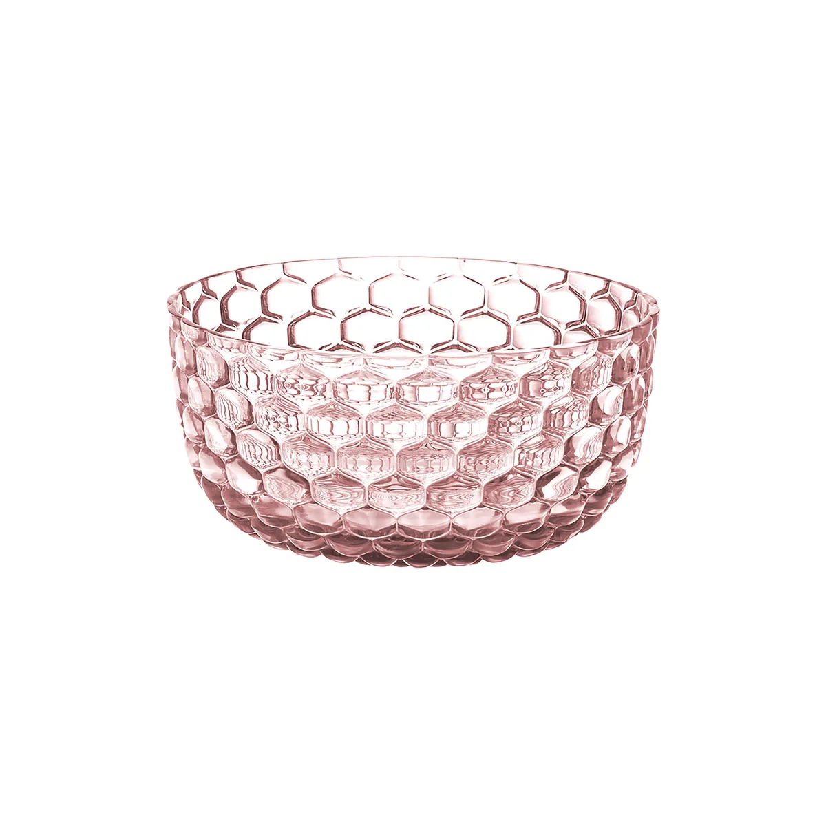 Schale Jellies Family - Rosa - Thermoplastisches Polykarbonat - Designer Patricia Urquiola von Kartell – Produktfoto