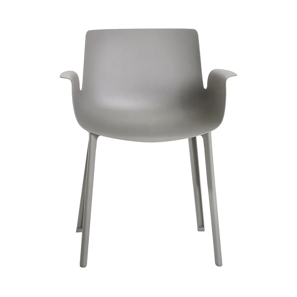 Sessel Piuma - Grau - Verbundpolymer, thermoplastisch - Designer Piero Lissoni by Kartell – product photo