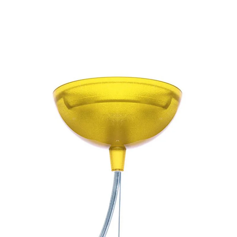 Small FL/Y hanglamp geel - Kartell - Woonkamer - Designer - Kunststof - 1 lamp von Kartell – Produktfoto