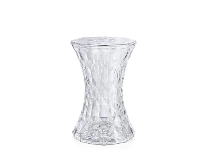 Stone, Hocker, Glasklar van Kartell – productfoto