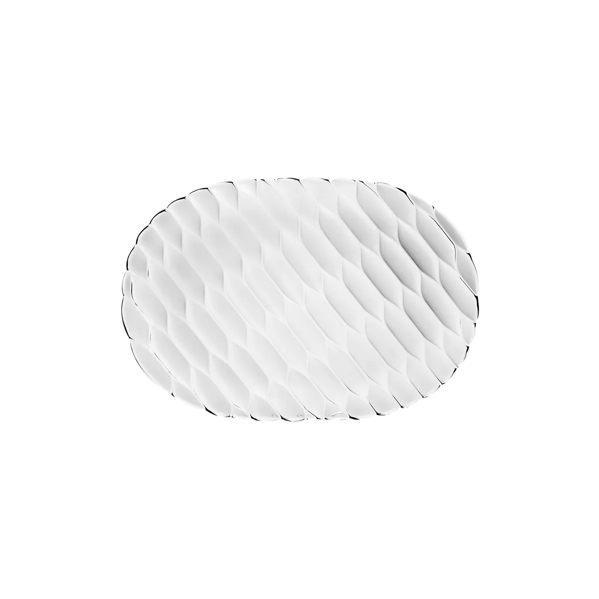 Tablett Jellies Family - Transparent - Thermoplastisches Polykarbonat - Designer Patricia Urquiola von Kartell – Produktfoto