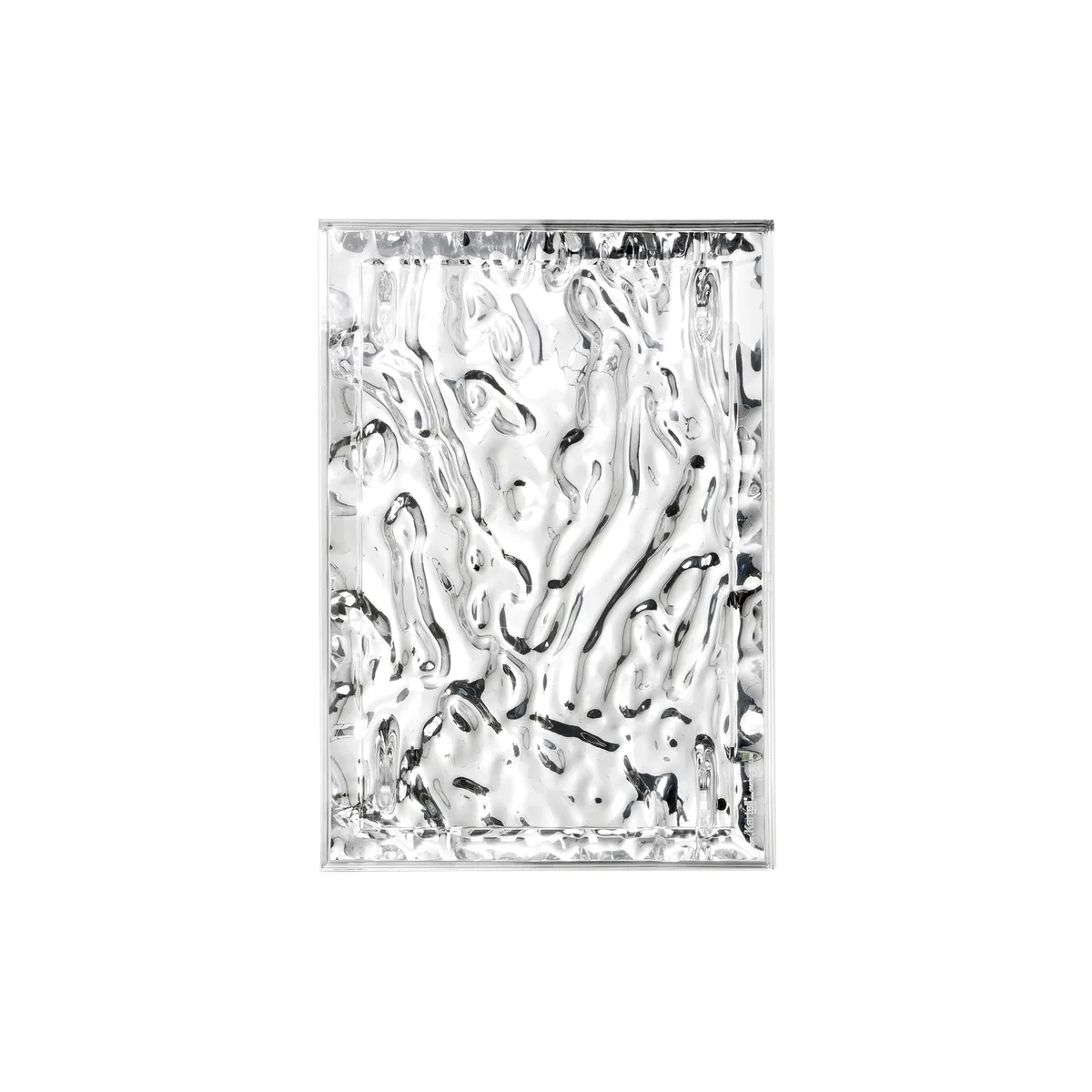 Tablett Moon - Metall - Metallisierte PMMA - Designer Mario Bellini van Kartell – productfoto