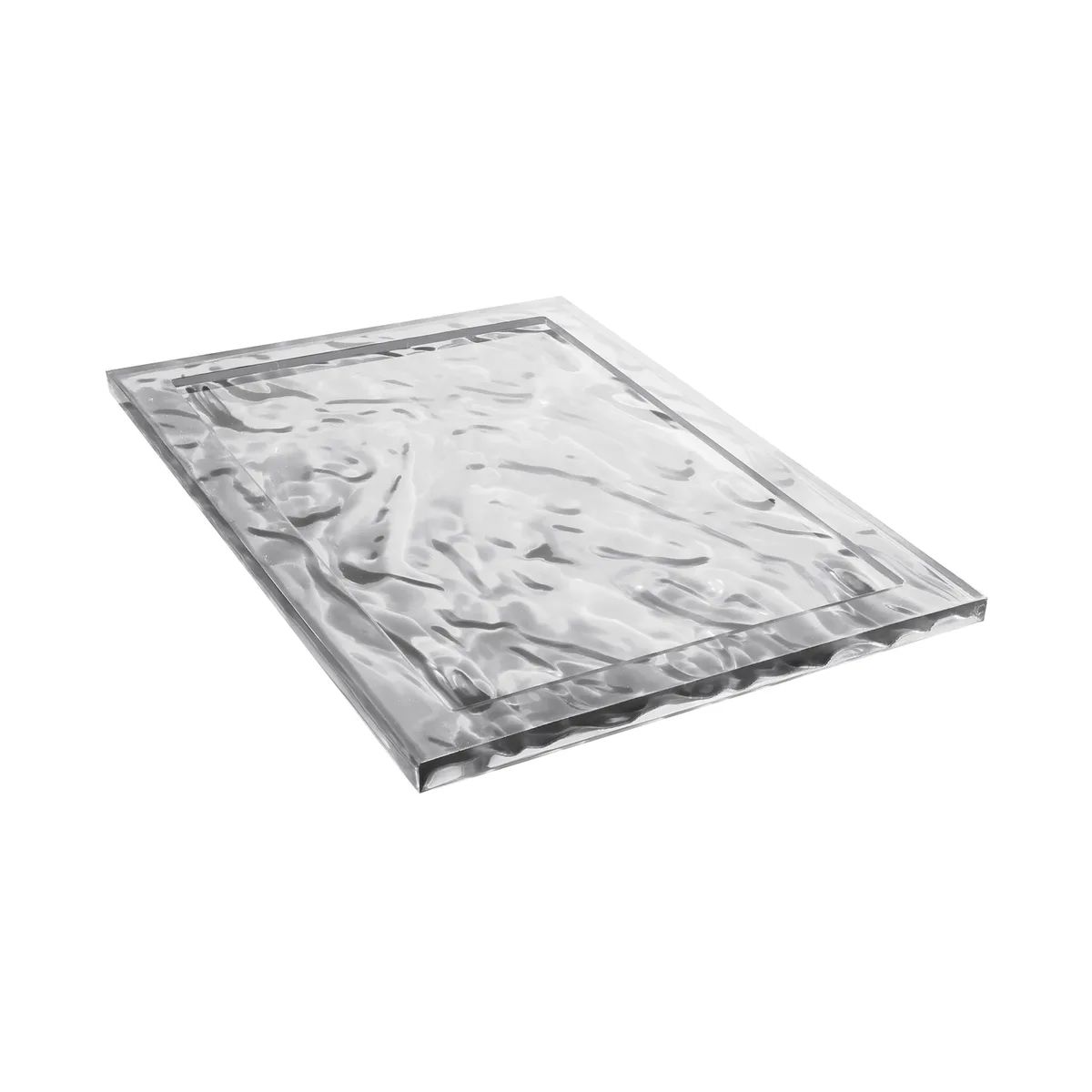 Tablett Moon - Transparent - Technoplymer - Designer Mario Bellini by Kartell – product photo