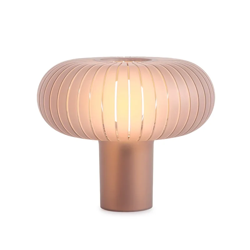Tafellamp Teresa Frozen, roze, dimbaar, E27 - Kartell - Woonkamer - Designer - Kunststof - Mushroom von Kartell – Produktfoto